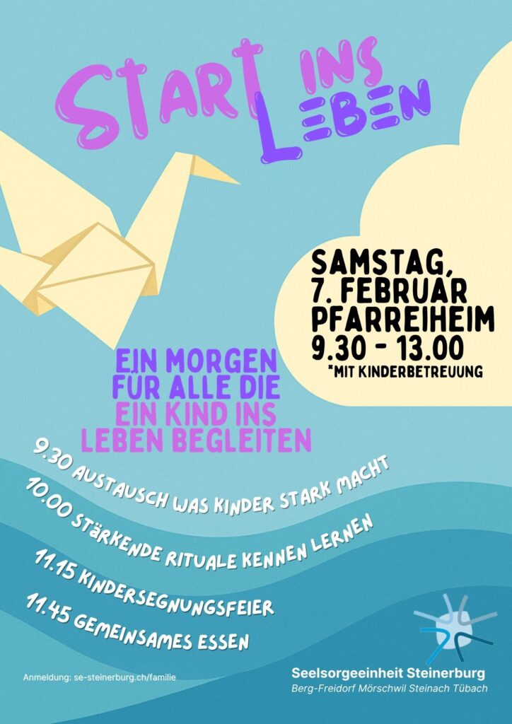 Flyer Start ins Leben