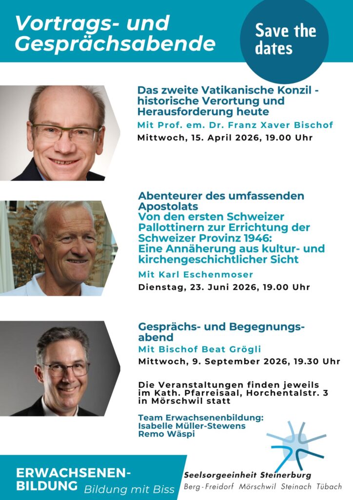 Vortrags- und Gesprächsabende 2026