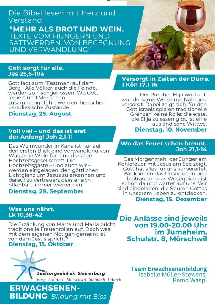 Lectio divina Übersicht Q4 2026