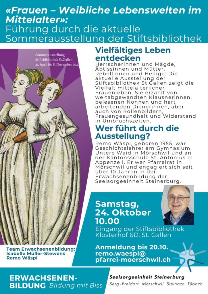 Flyer Führung Stiftsbibliothek